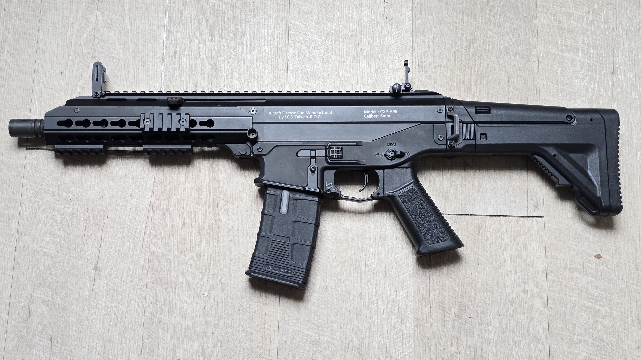 FUSIL D'ASSAUT MASADA ICS CXP APE ELECTRIQUE