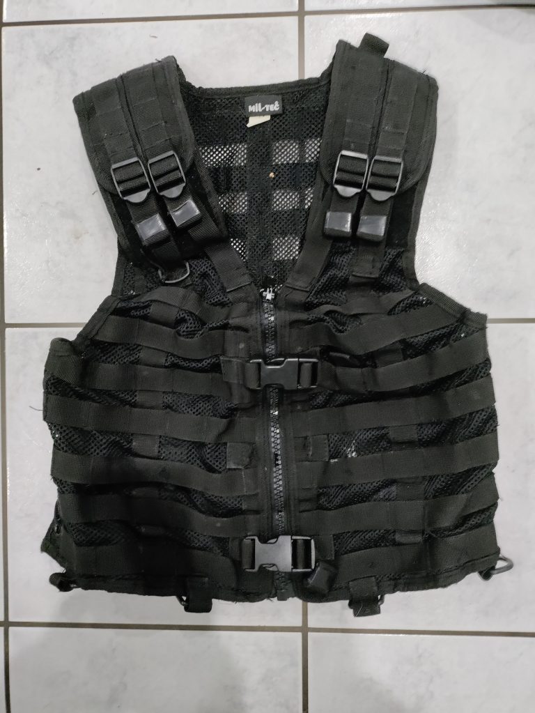 Mil-Tec Gilet tactique MOLLE noir