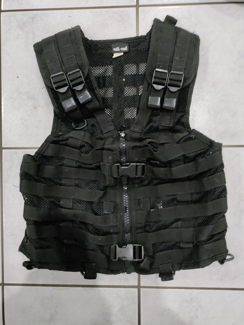 Mil-Tec Gilet tactique MOLLE noir