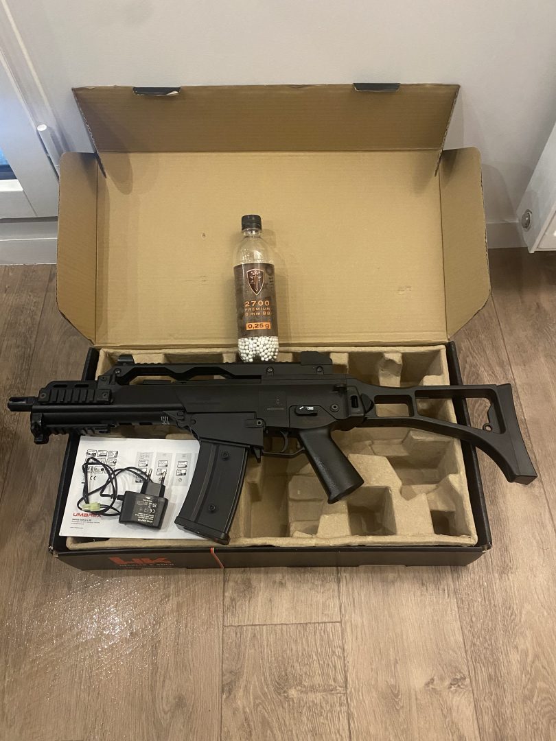 Airsoft HK G36C AEG Umarex – boîte d’origine + batterie