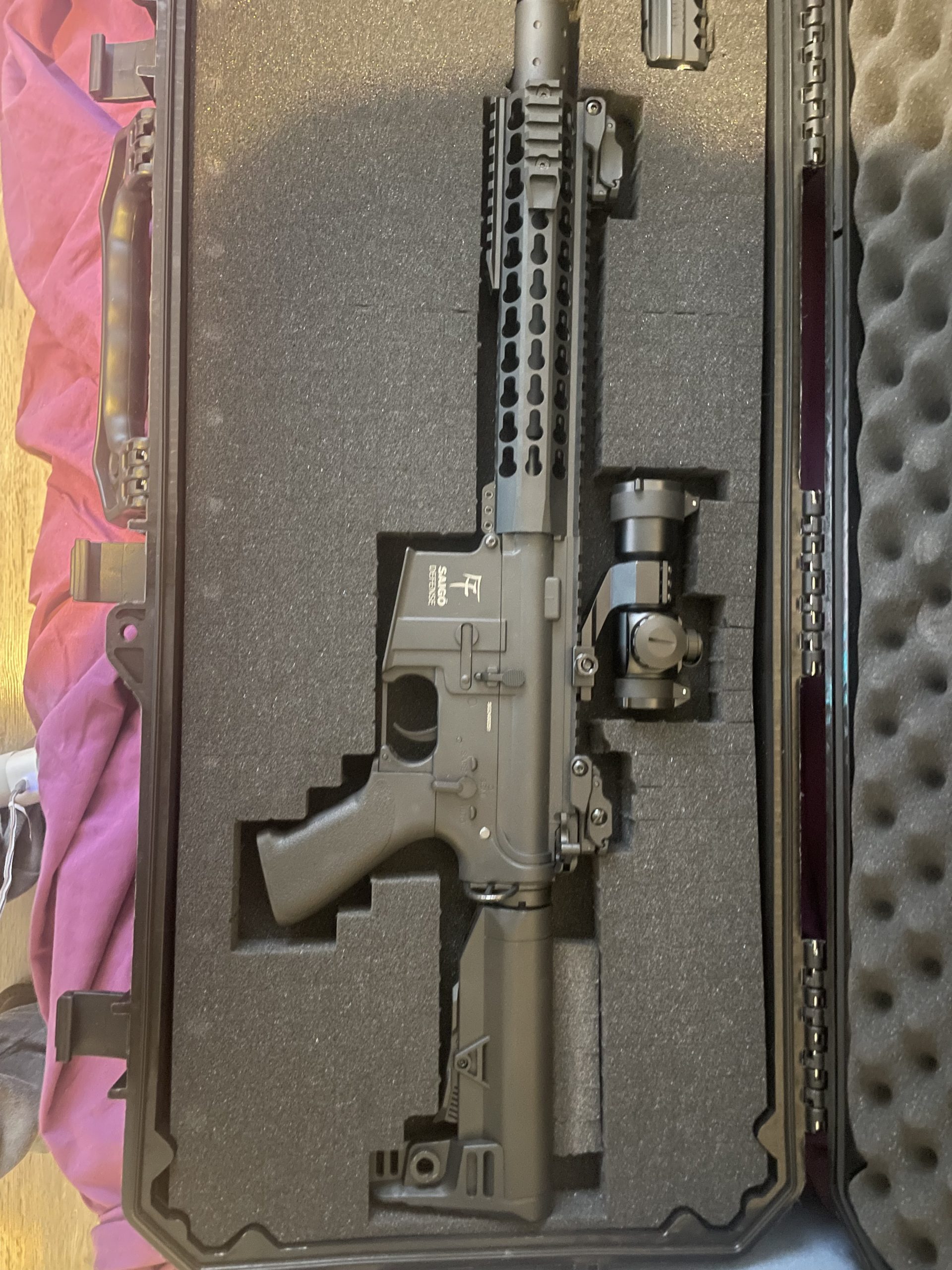 M4 saigo defense + Holo Novritsch