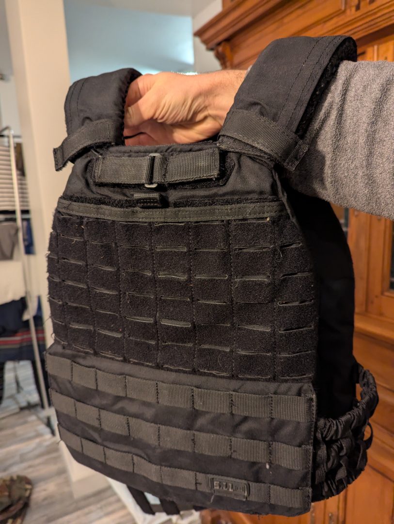 JPC 5.11 Tactec, harnais eagle industries et tenue blue tiger stripe TMC