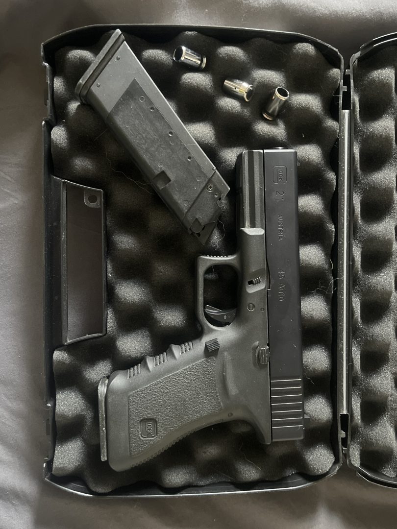 Glock 21 éjection de douille