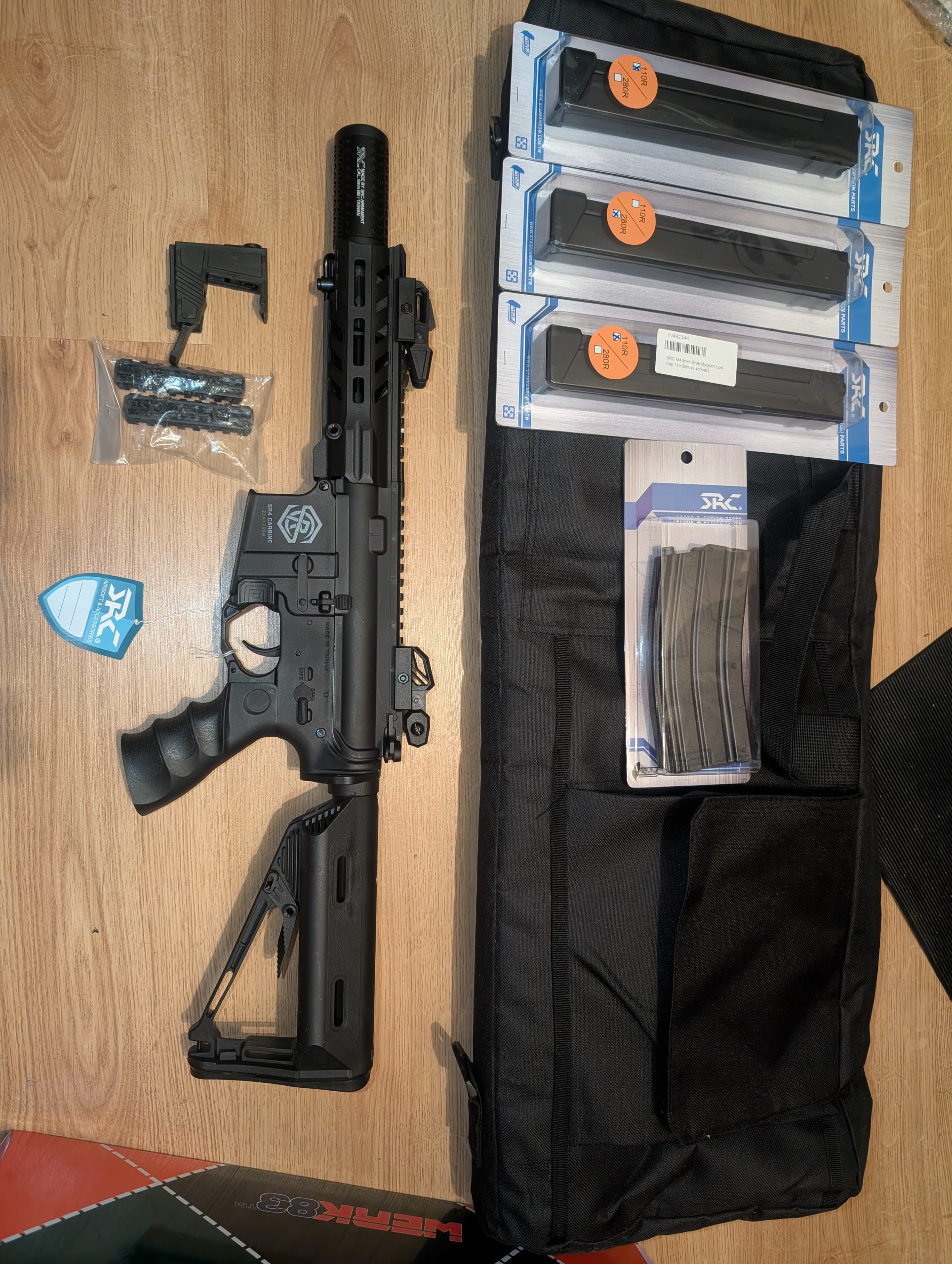 SRC SR4 FALCON WS + chargeurs