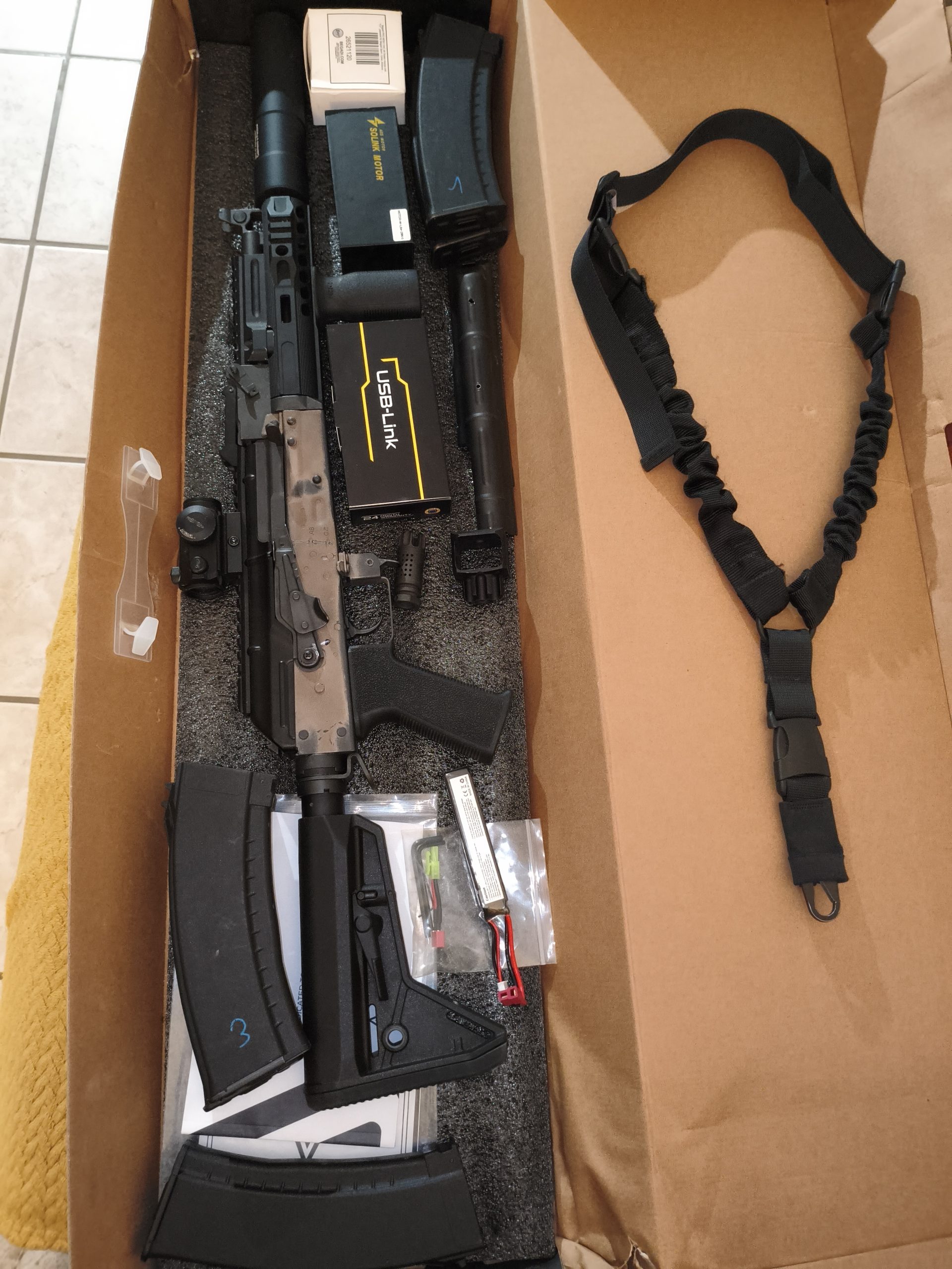 AK74 K9 full métal arcturus upgrade