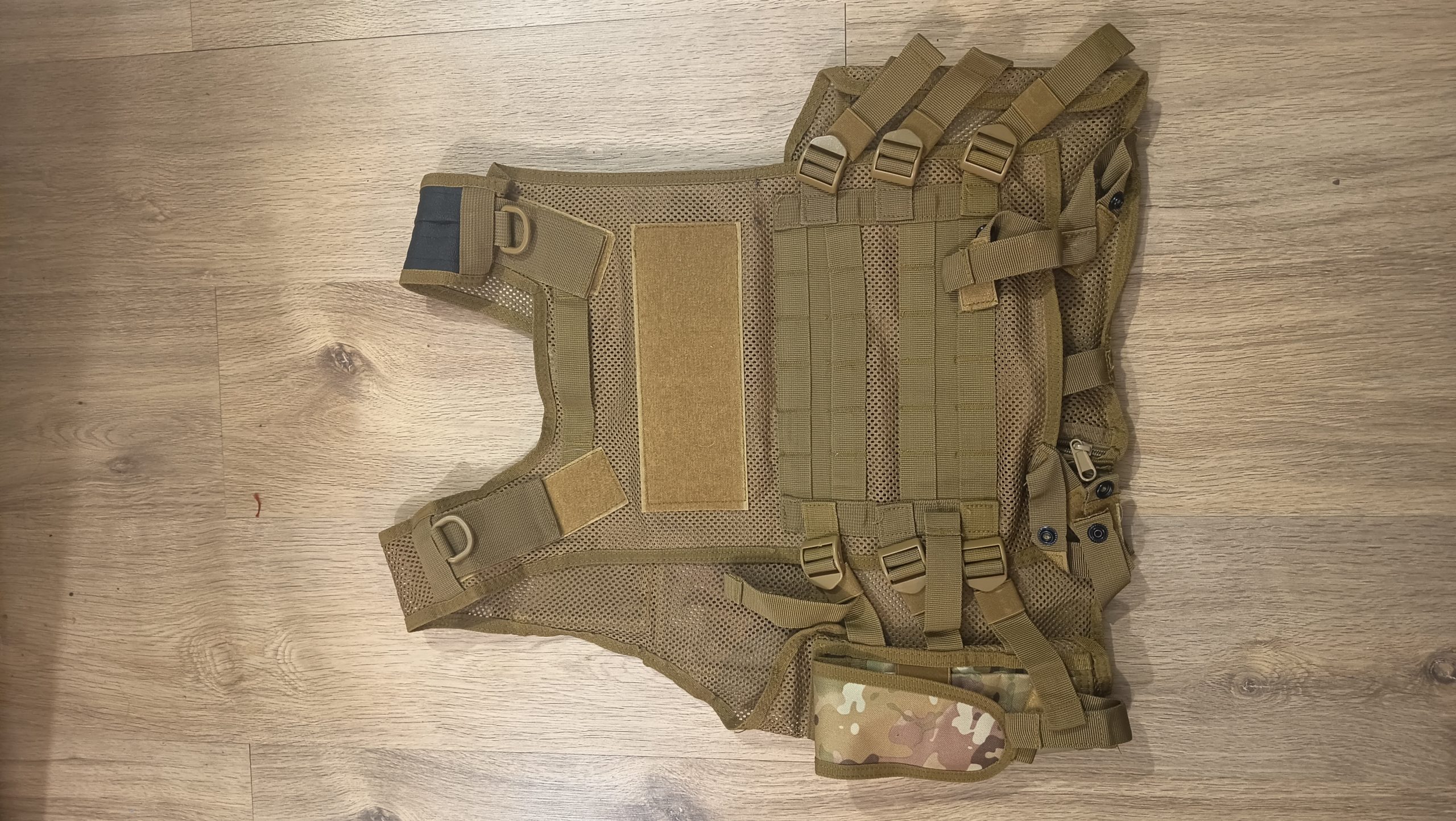 Gilet tactique multicam