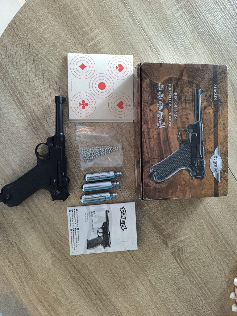 Pistolet 4.5mm à plomb