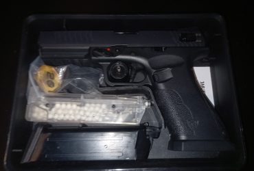 SHARK Full Auto Pistol – Black [APS]