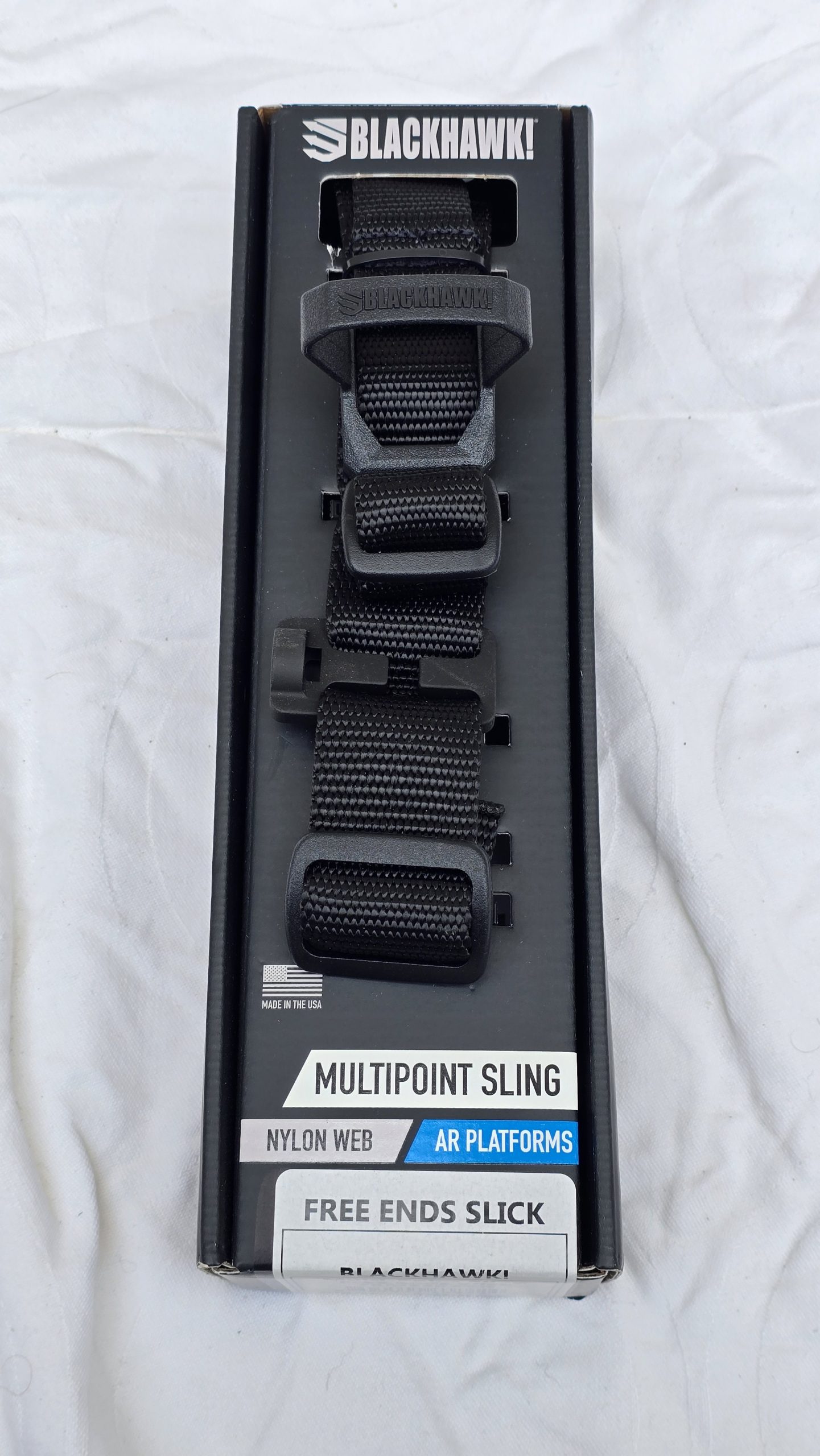 Sangle Blackhawk QD SLICK multi-points – Noir