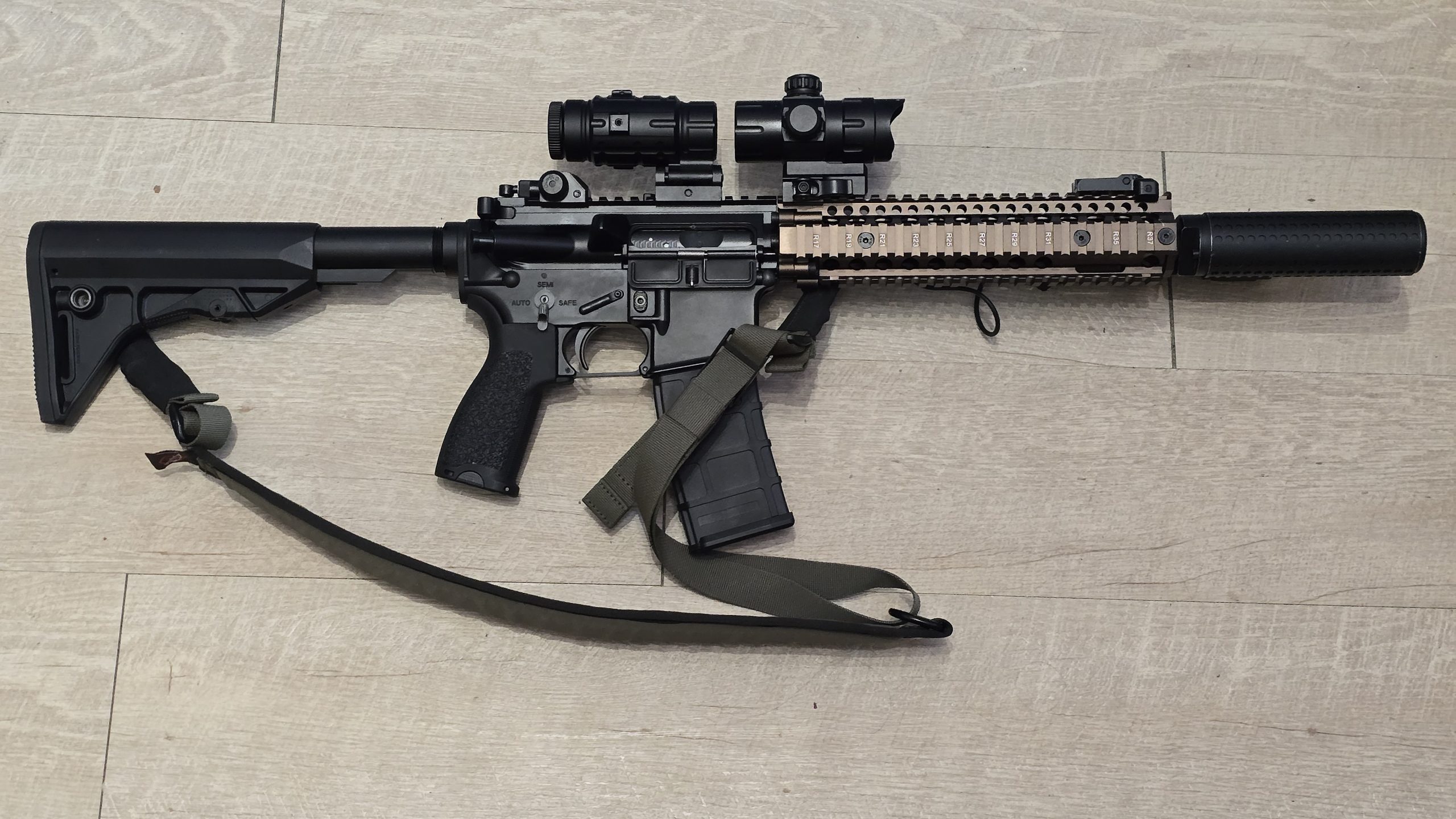 MK18 DANIEL DEFENSE EMG GBBR Pack complet