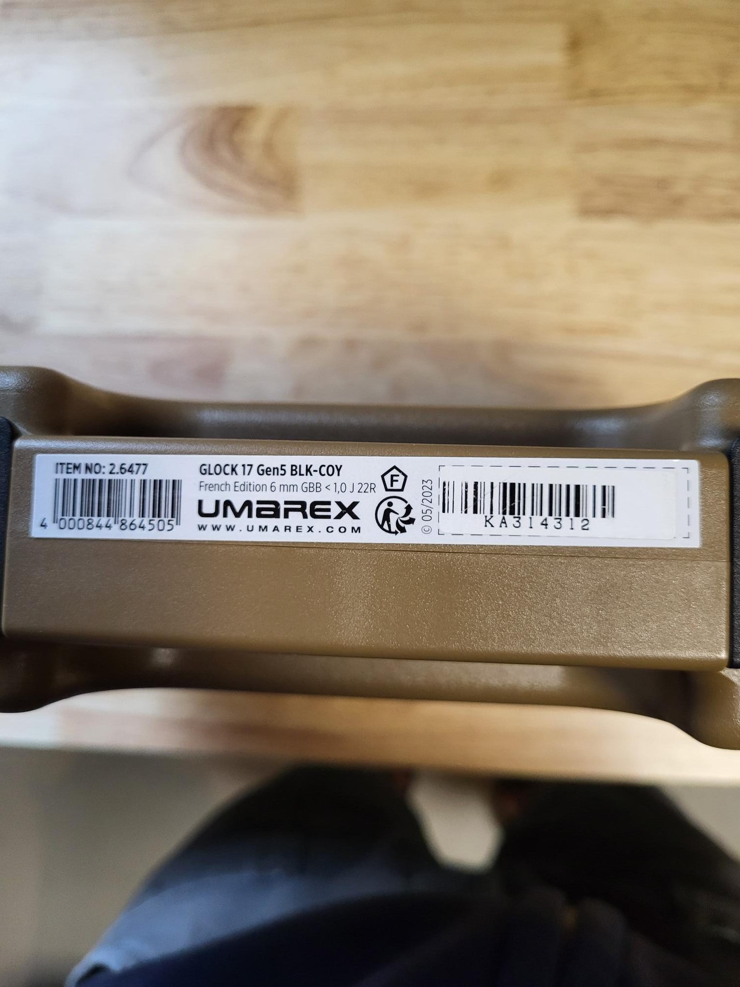 Glock 17 gen 5 MOS French Edition