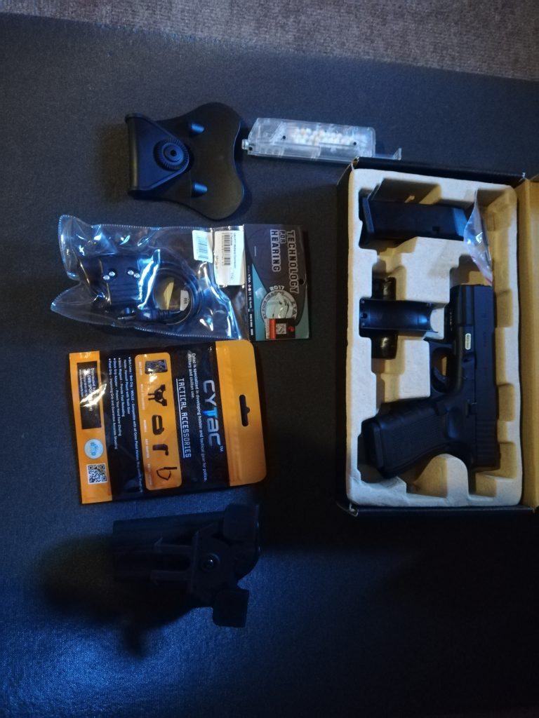 arme de poing pistolet a gaz