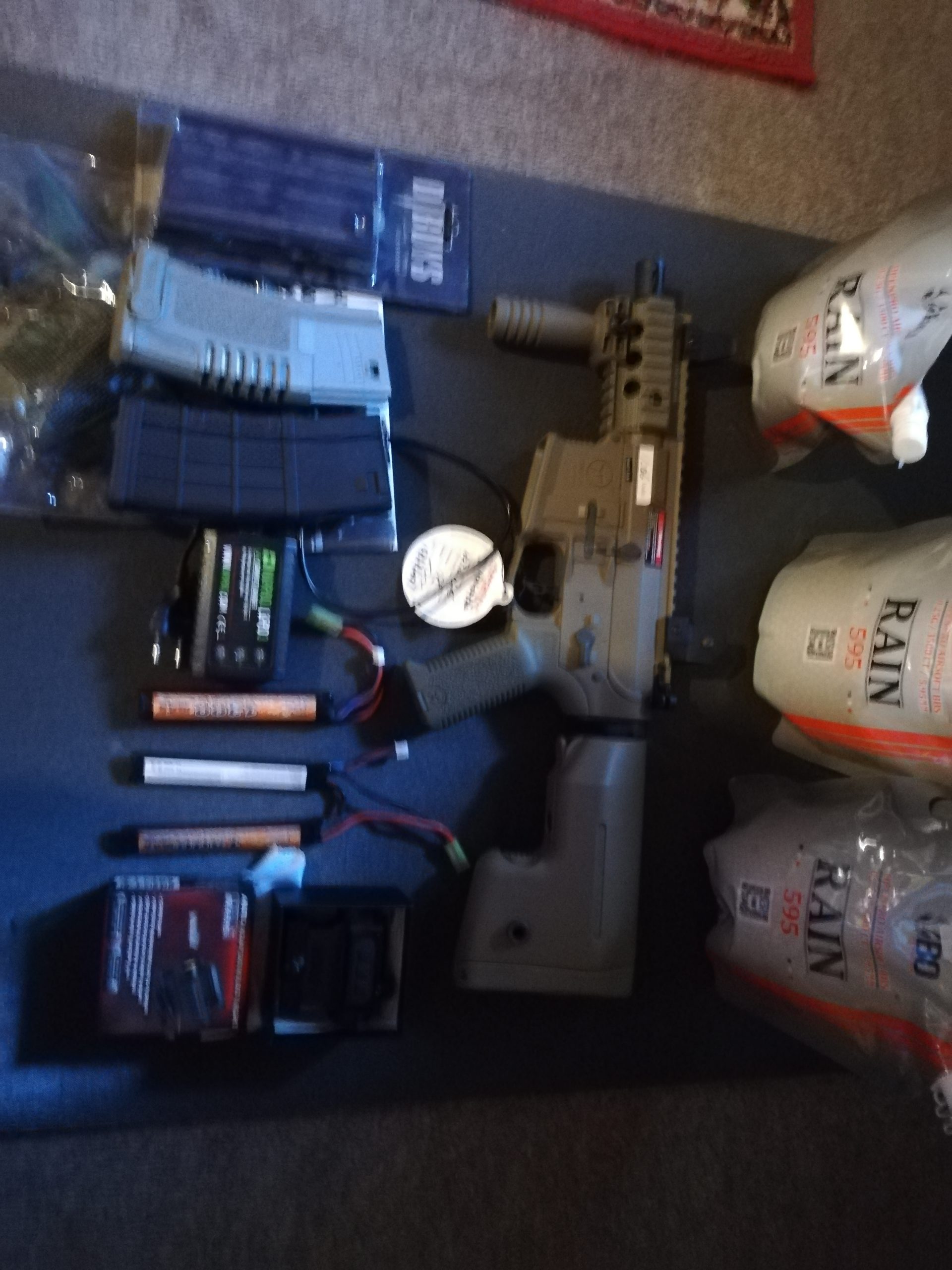 am-007 batterie électrique fusils d'assaut