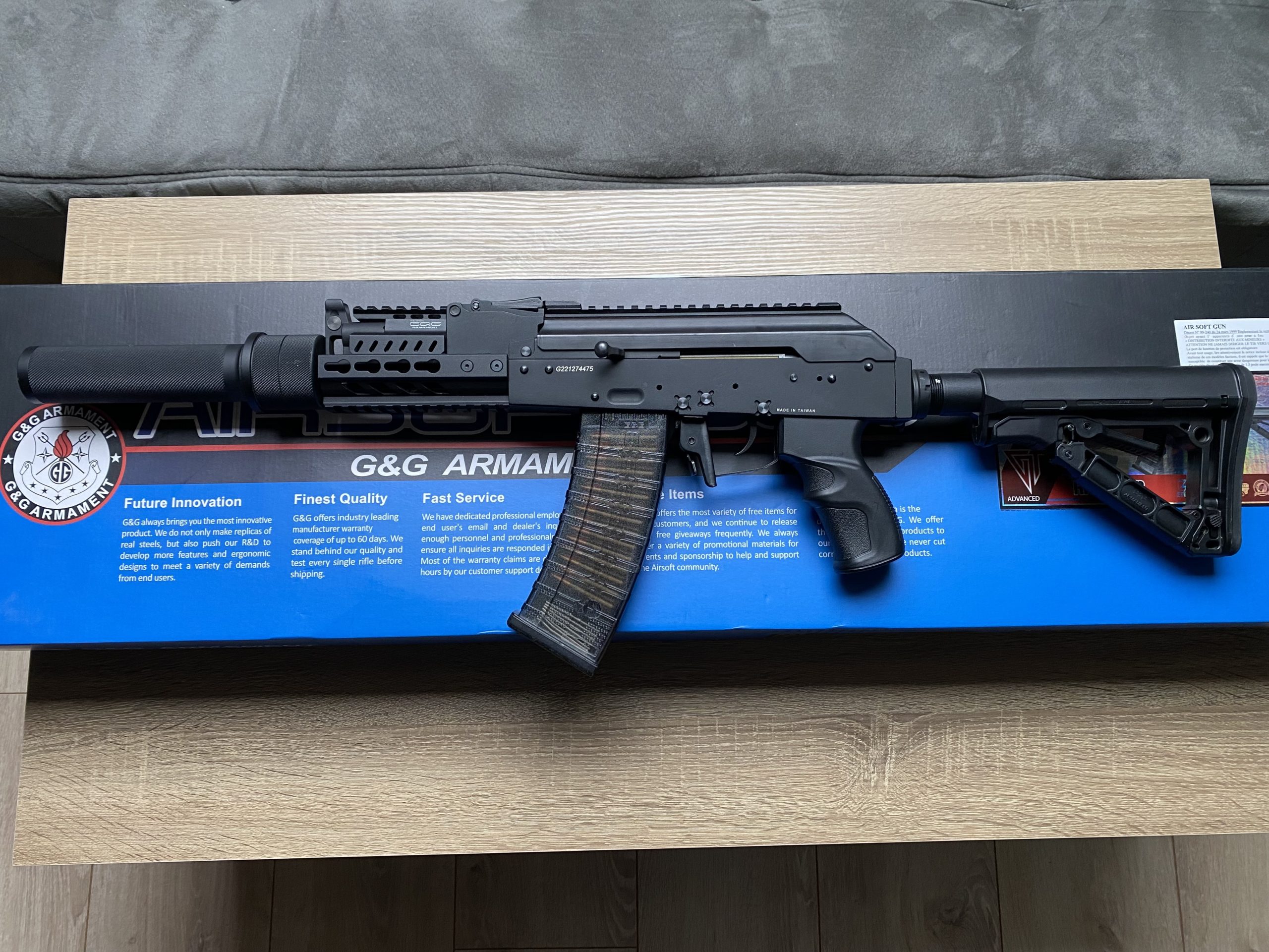 RK 74 CQB ETU G&G Armament AEG