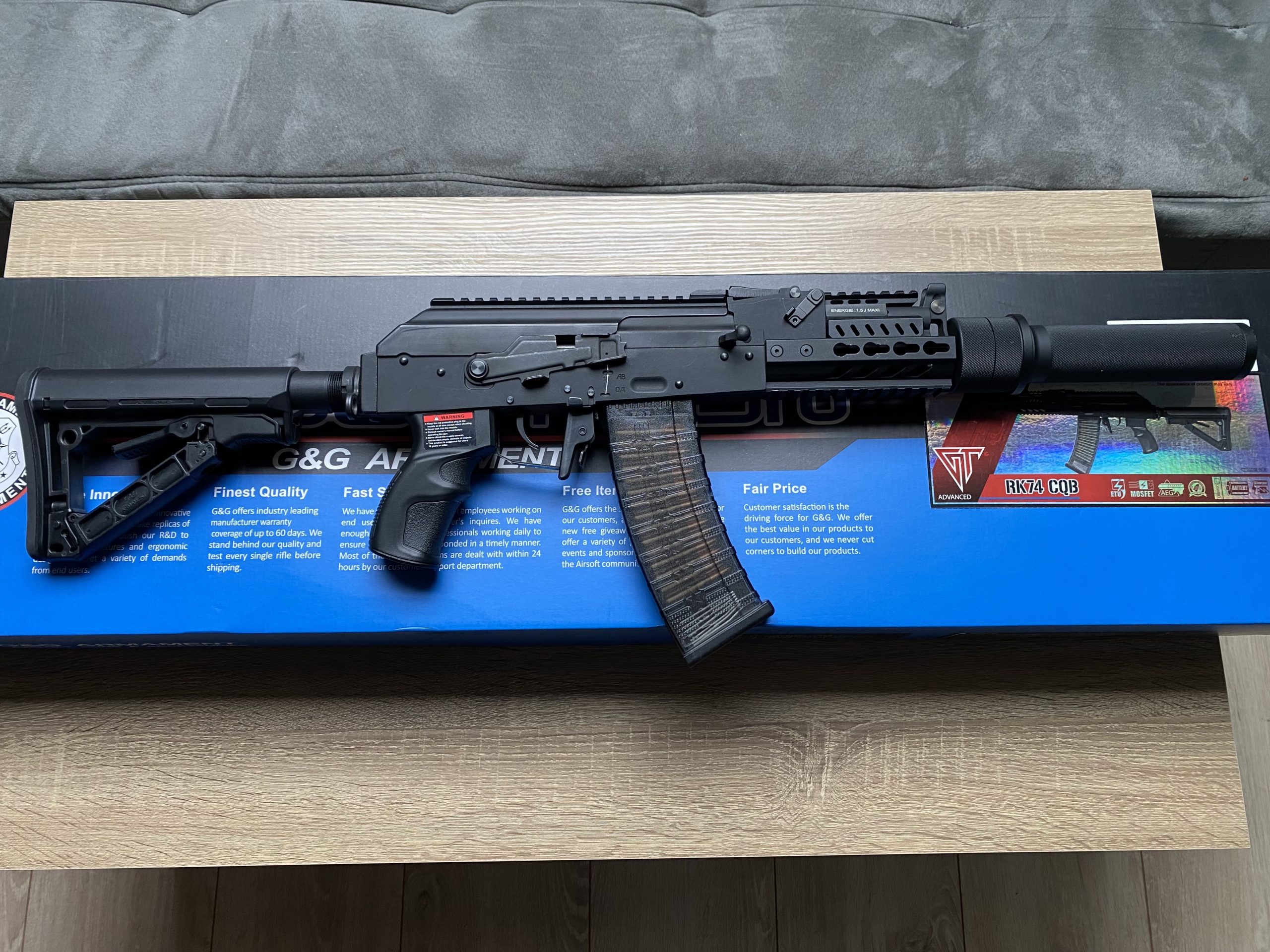 RK 74 CQB ETU G&G Armament AEG