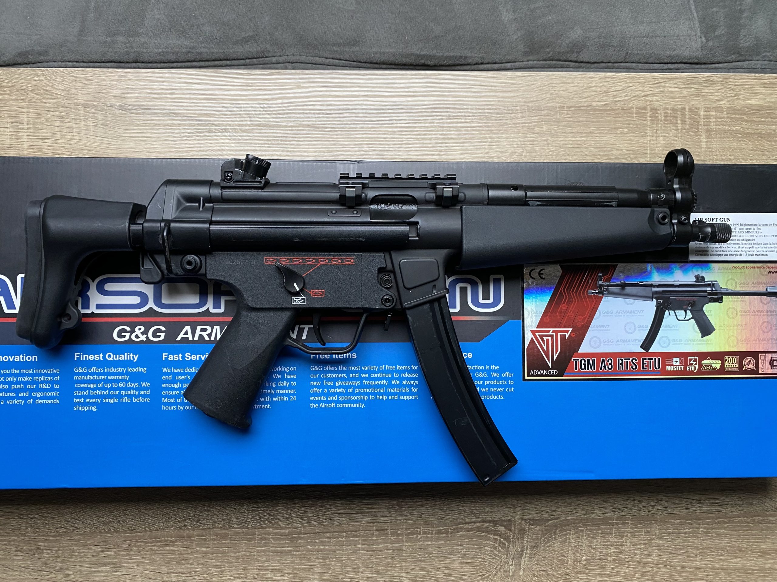 MP5 TGM A3 RTS ETU G&G