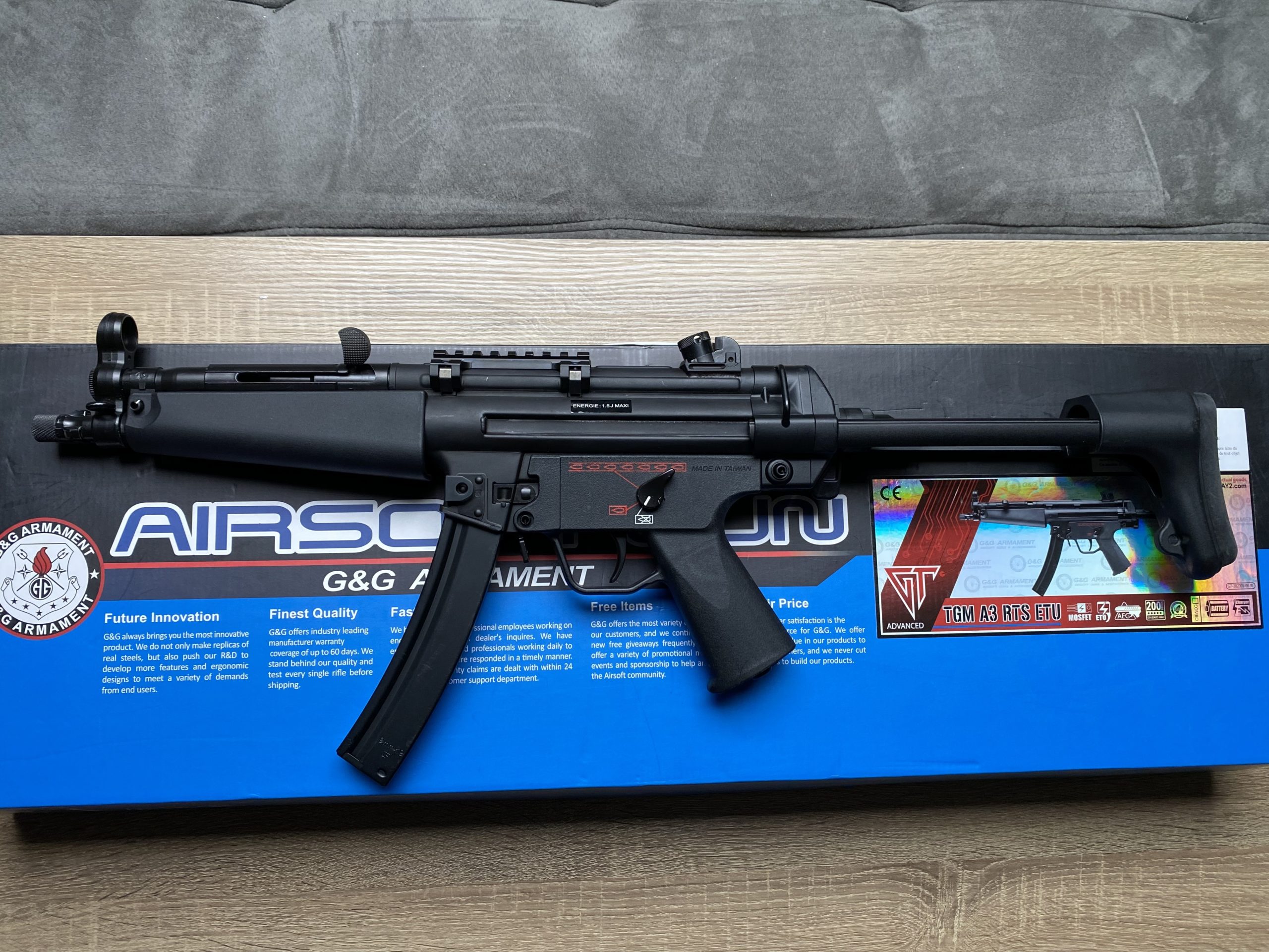 MP5 TGM A3 RTS ETU G&G