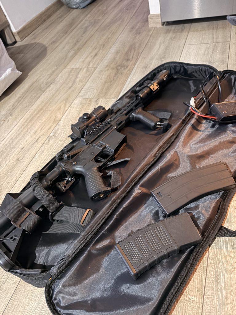 Fusil CA4 KM10 M4 Keymod 10 Pouces AEG Classic Army – Noir