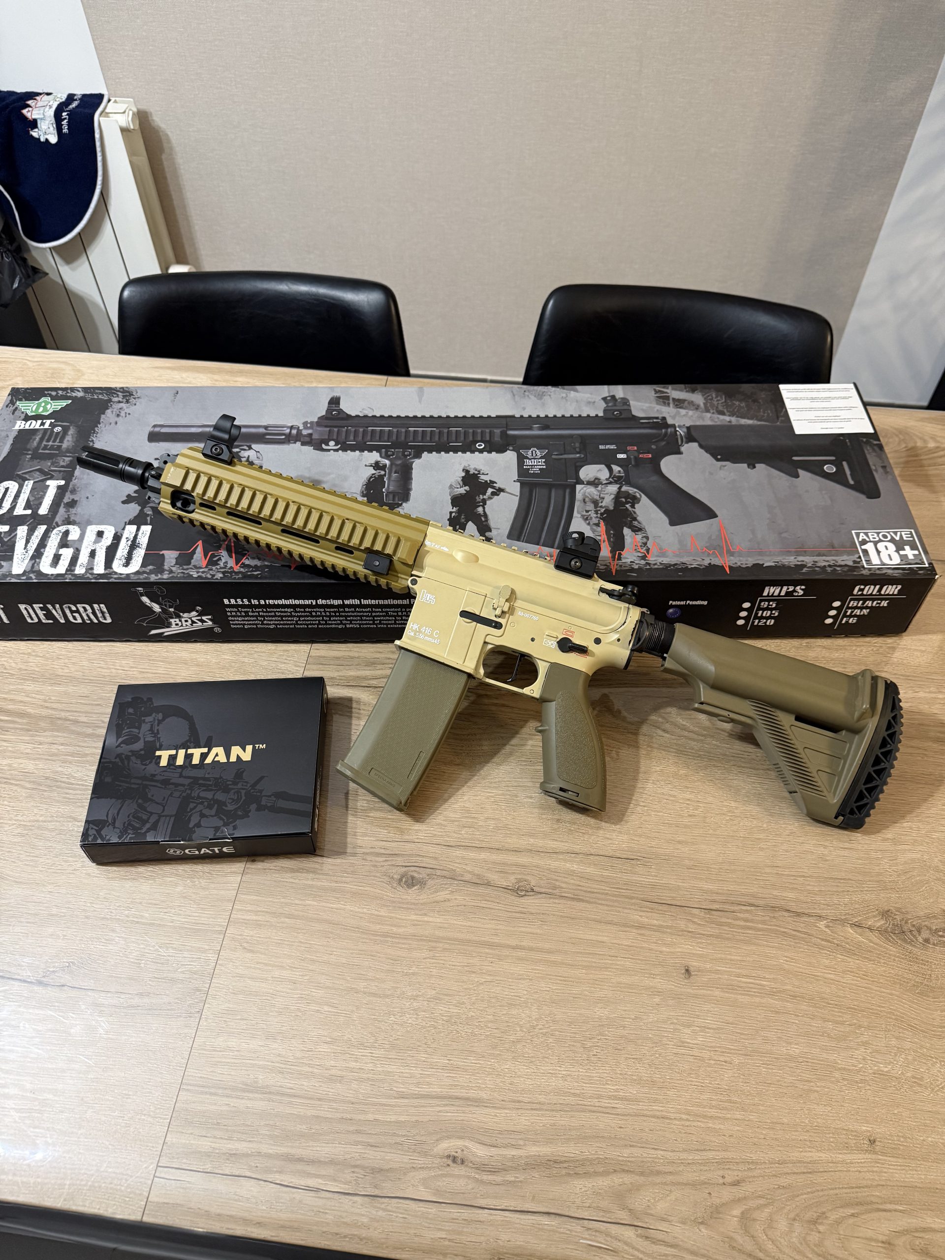 HK416 BOLT EBBR RECOIL