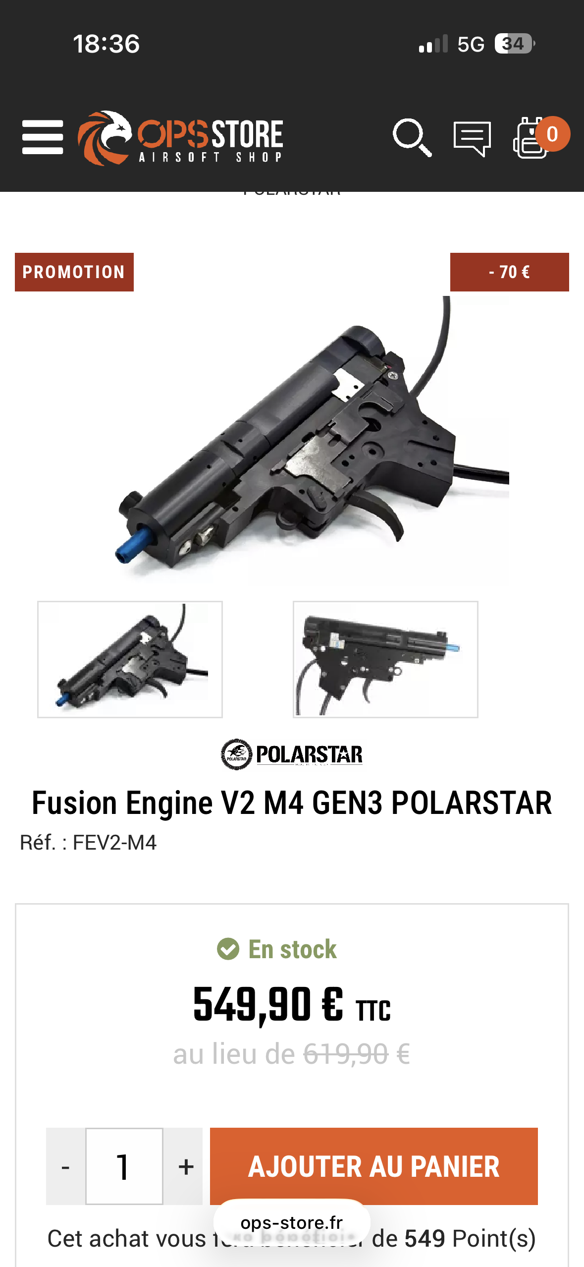 Polarstar fusion engine