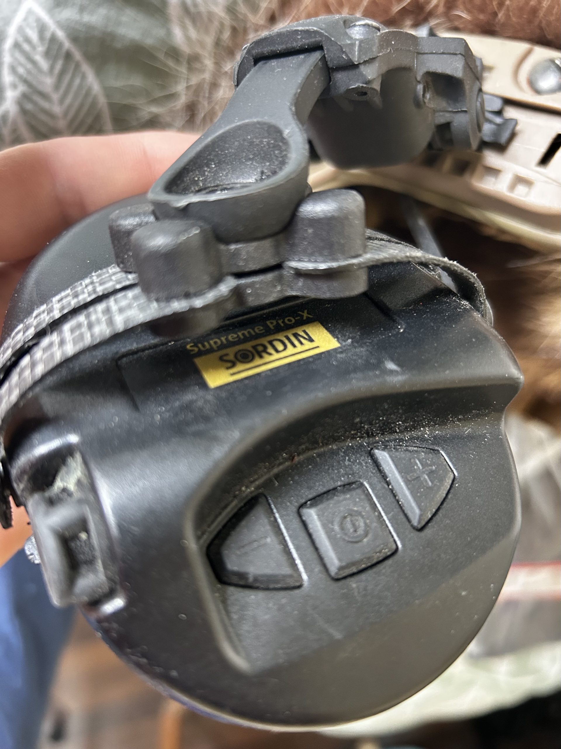 Sordin suprême pro x avec attache casque