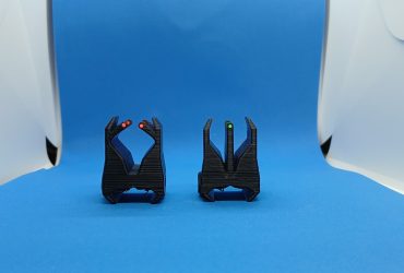 Mire Picatiny fibrées, couleur au choix !