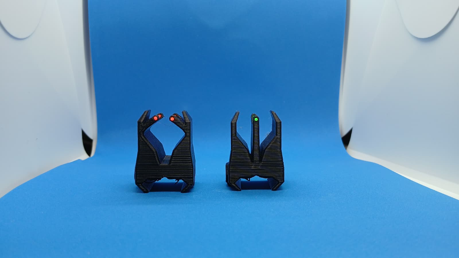 Mire Picatiny fibrées, couleur au choix !