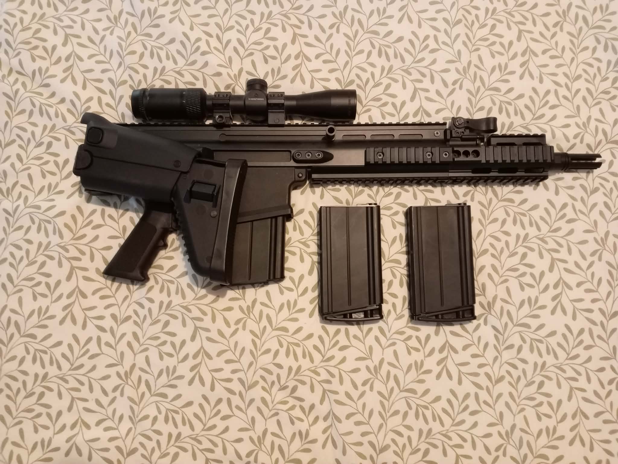 SCAR H DMR BY-830 – Black Double Bell