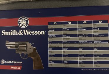 Smith&wesson m29 3” vent vite