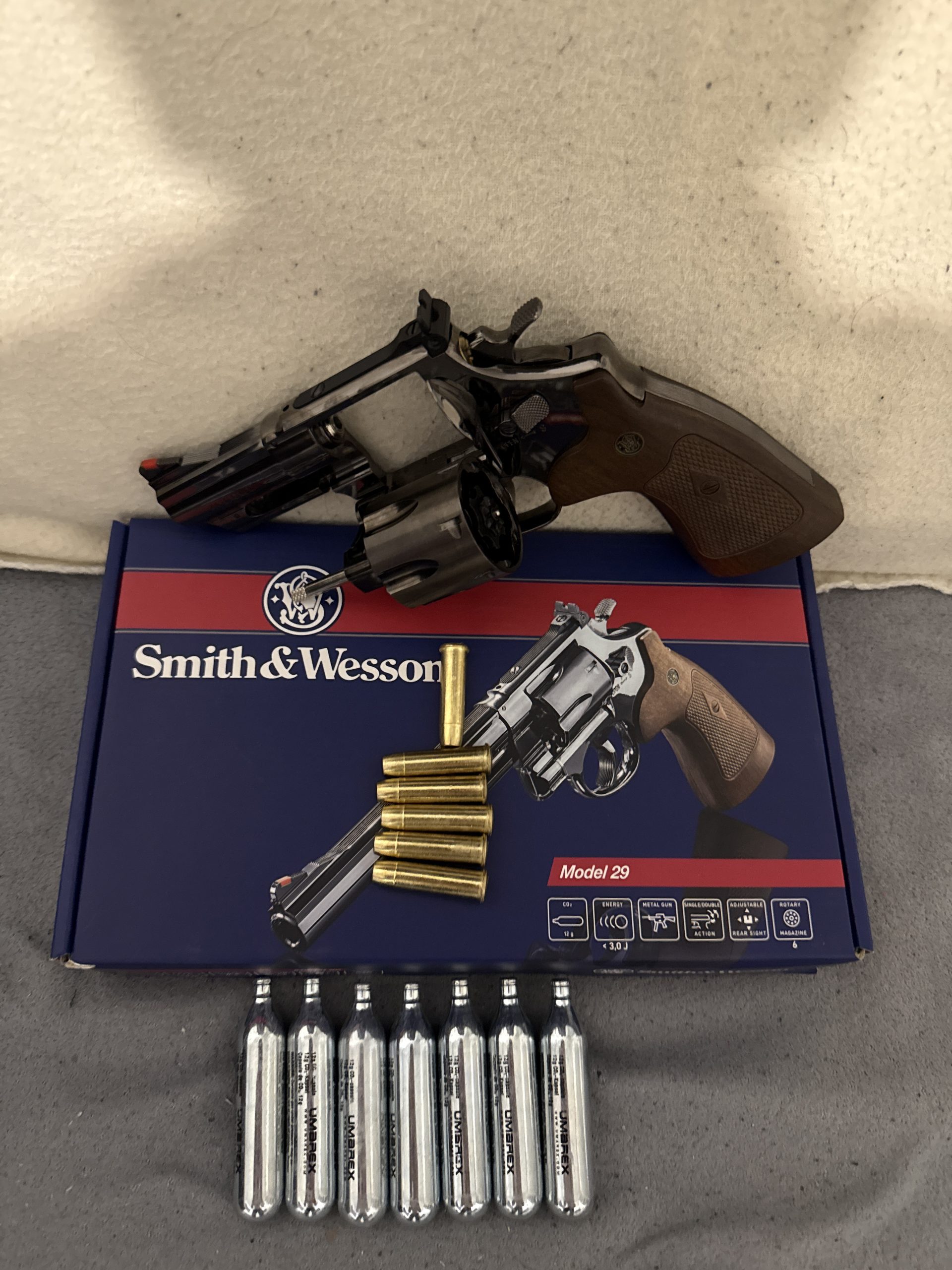 Smith&wesson m29 3” vent vite