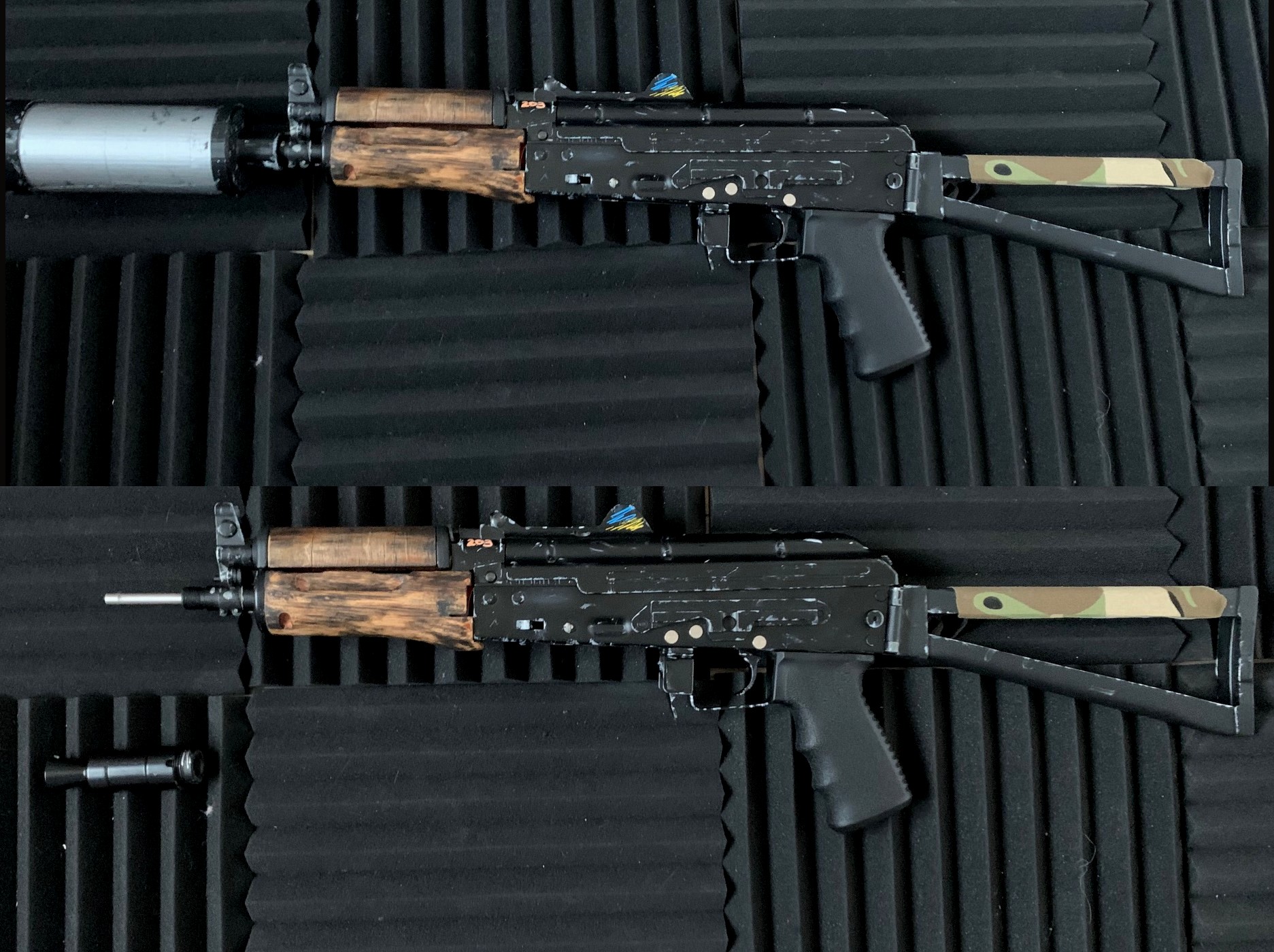 AKS74U custom (upgrade + accessoires)