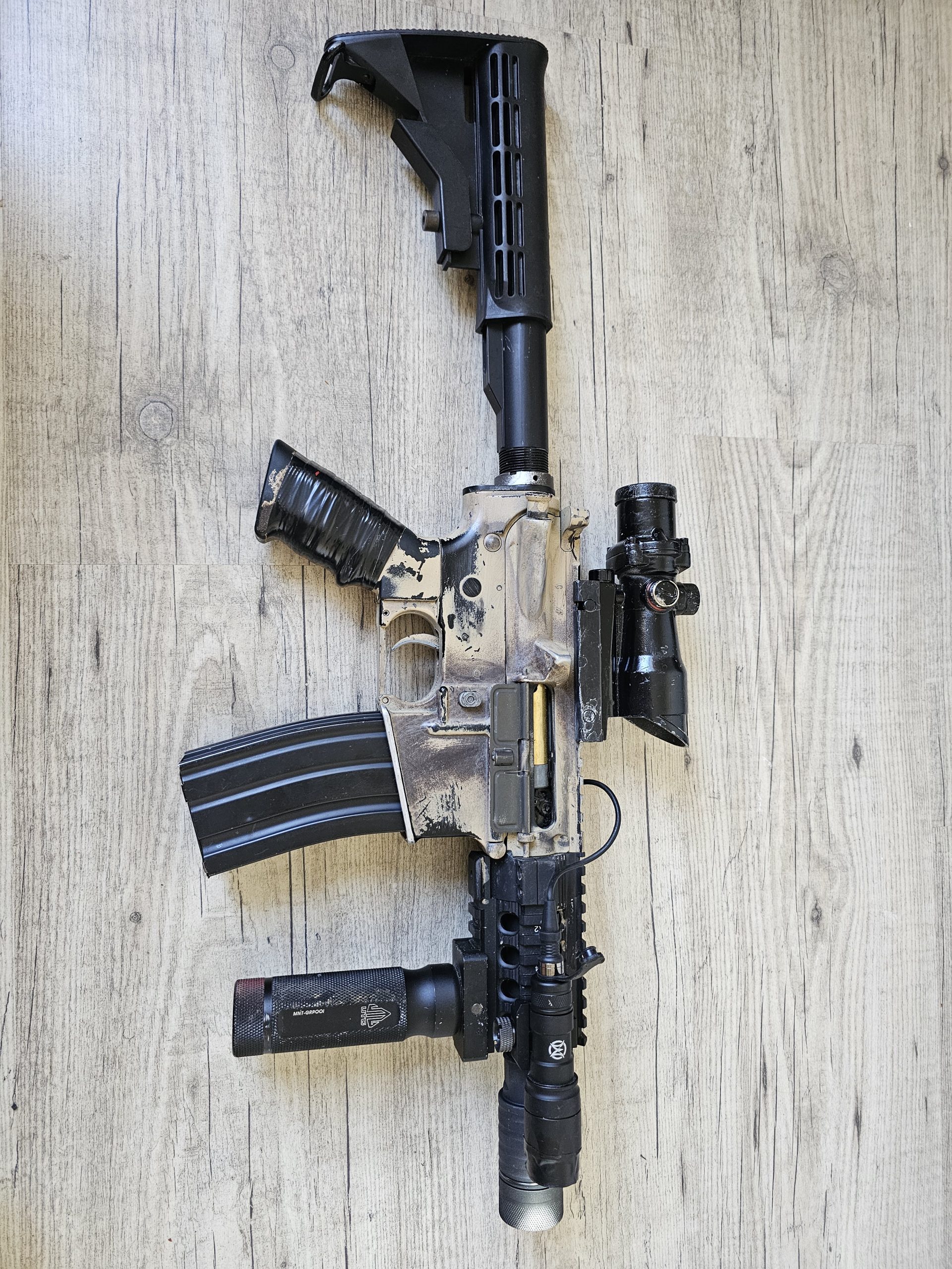M16a3 vfc e-serie custom cqb (avec toute piecce de m16)