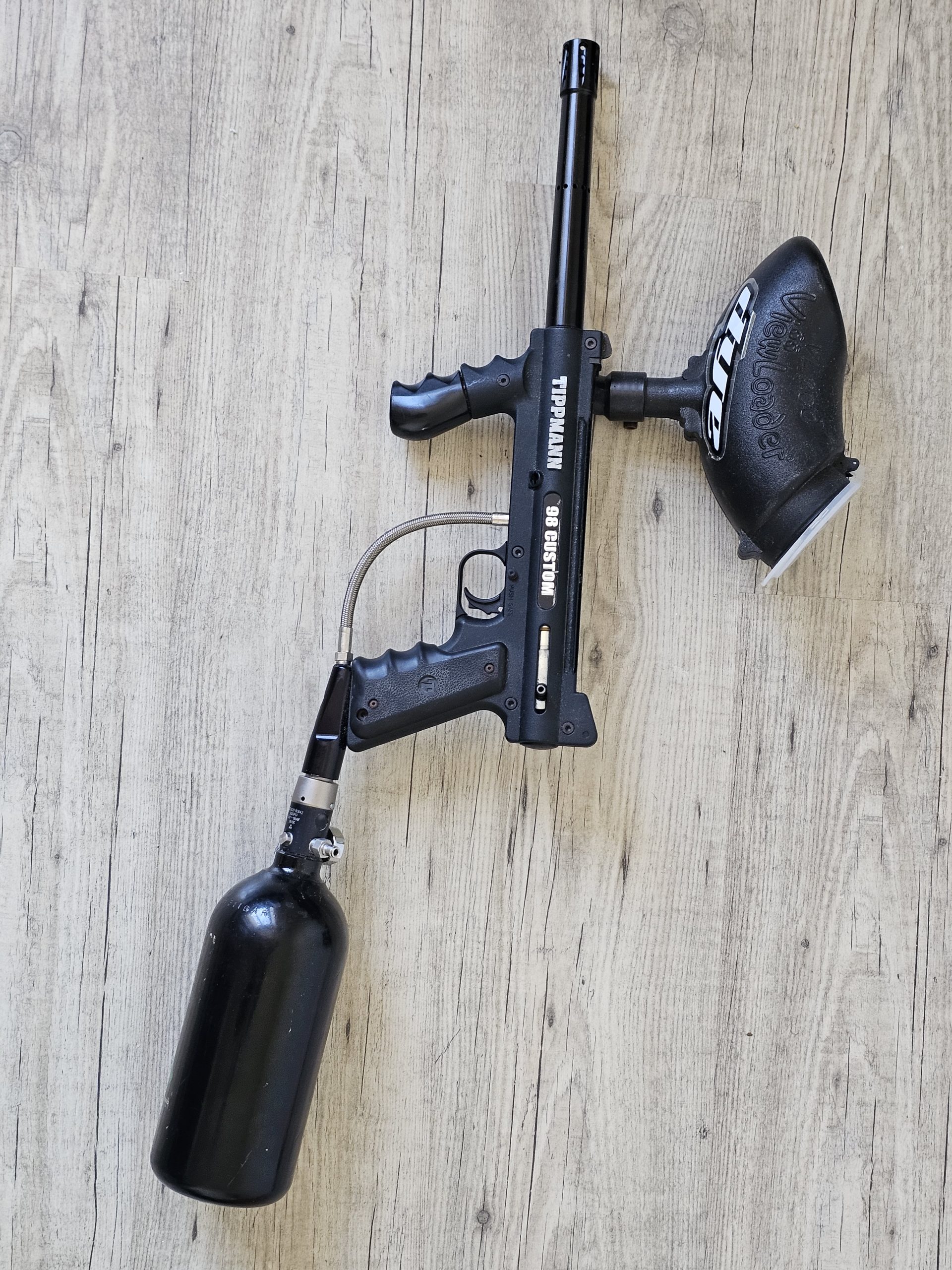 Tippmann 98 custom + bouteille