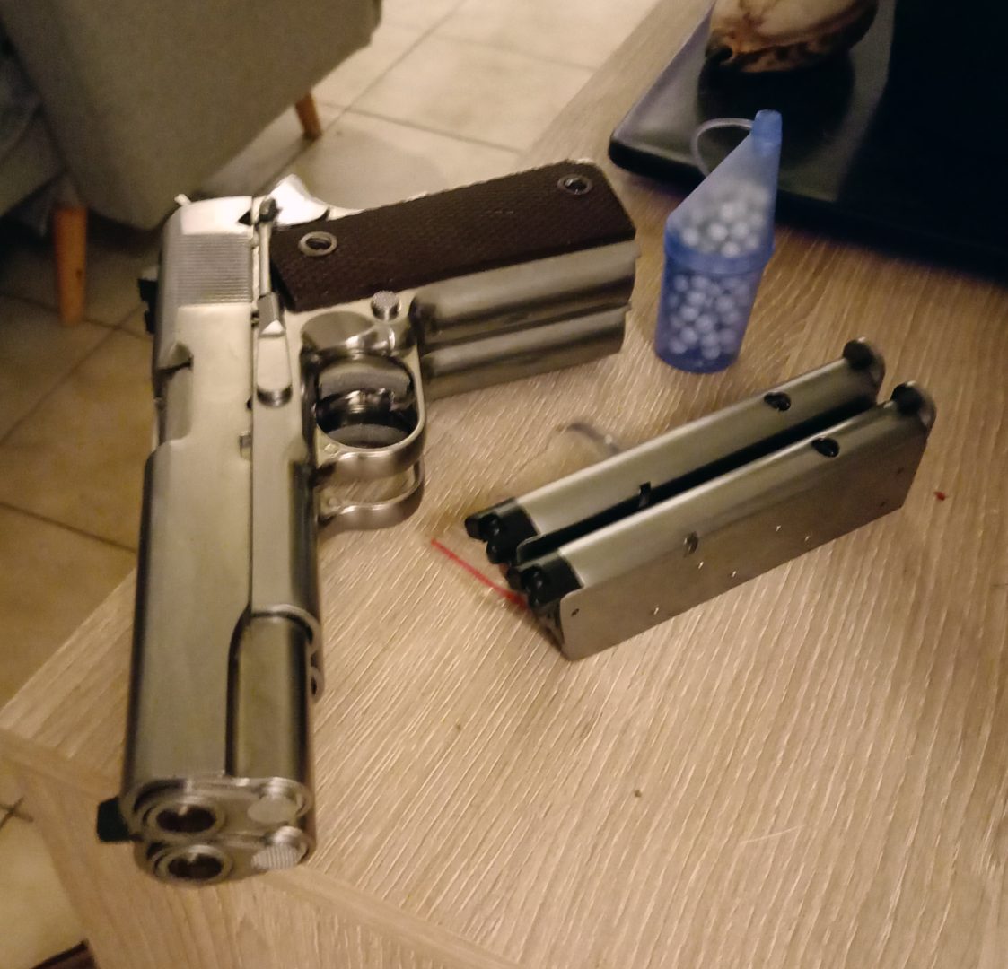 Vends double barrel 1911