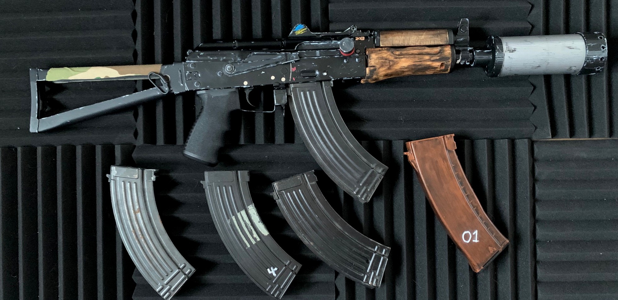 AKS74U custom (upgrade + accessoires)