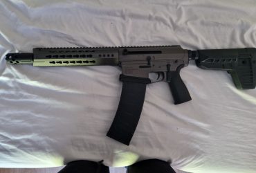 Taran Tactical Innovations (TTI)& Genesis Arms Dracarys Gen 12 AEG avec Mosfet- Gris