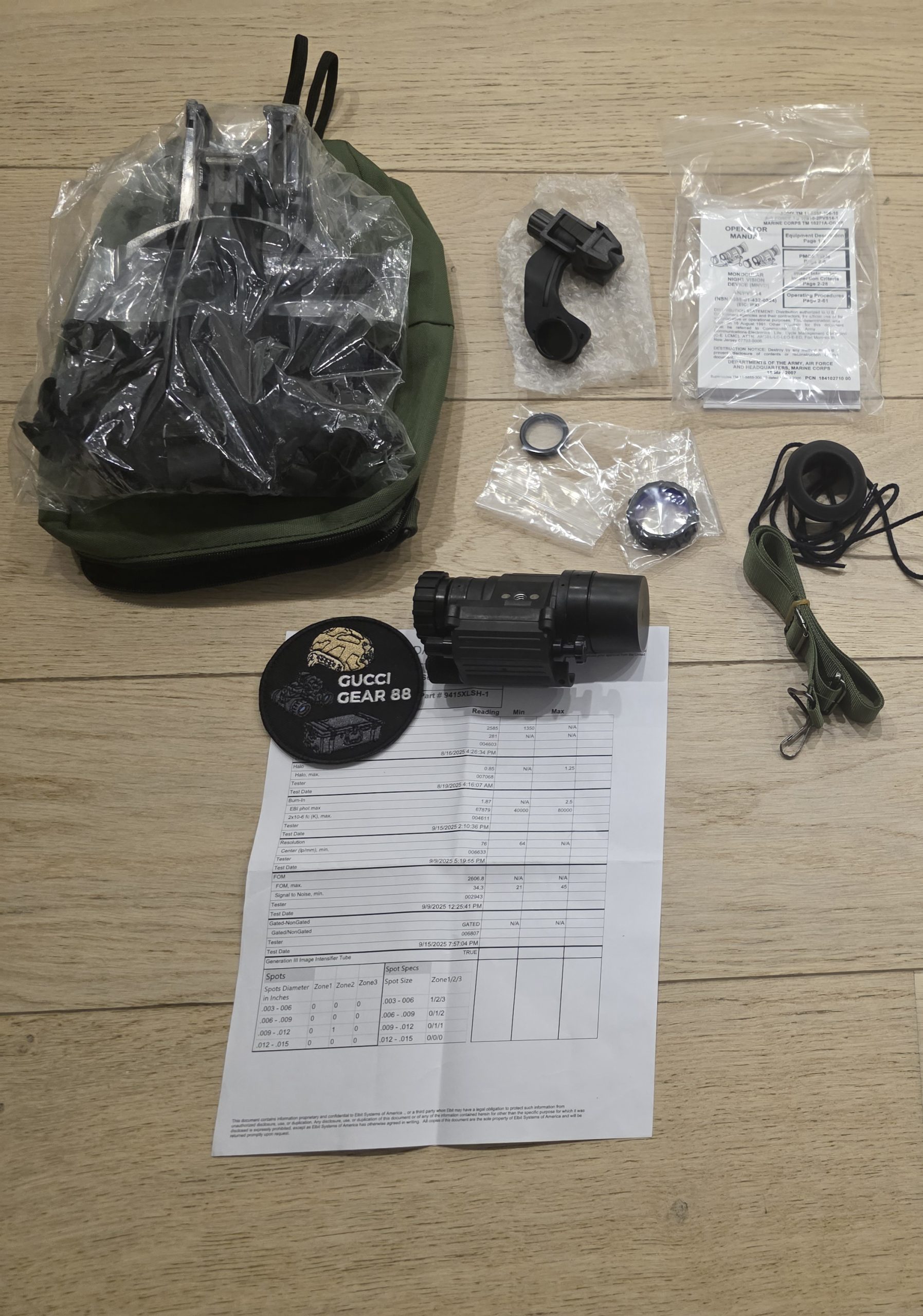 Pvs 14 gen 3 visione nocturne WP