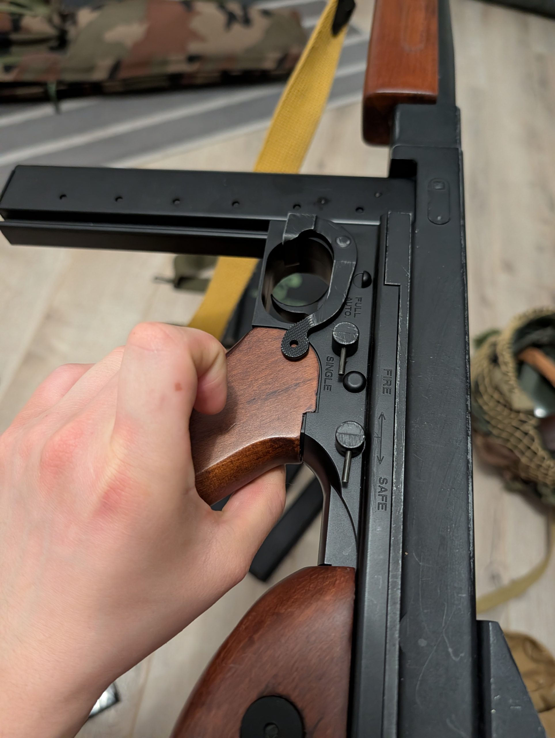 Thompson snow wolf (kit bois)