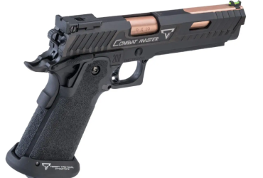 STI & Taran Tactical Innovations TTI 2011 Combat Master GBB avec canon Custom Island – Noir