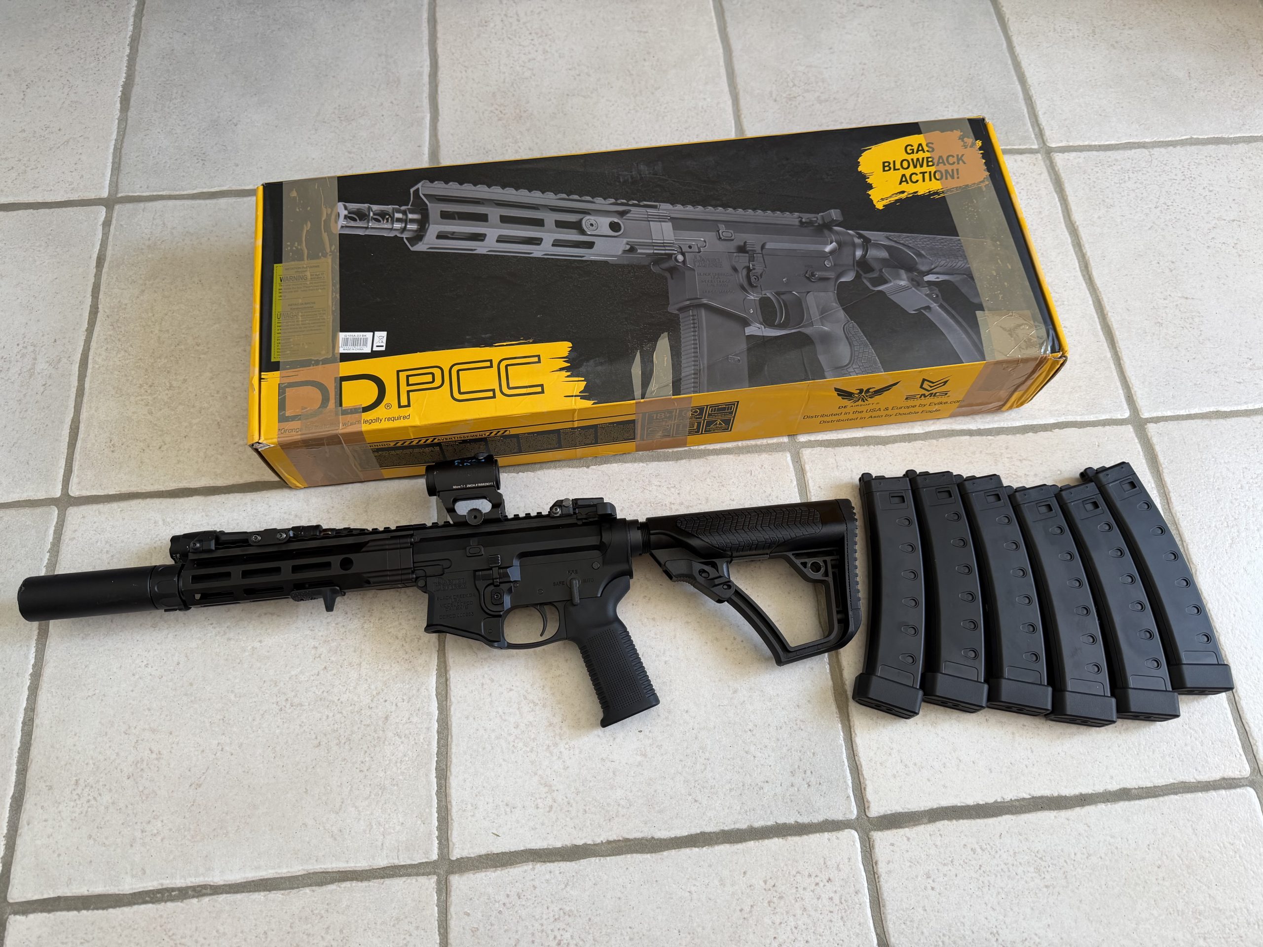 PCC Daniel Defense Double Eagle MWS NEUVE !