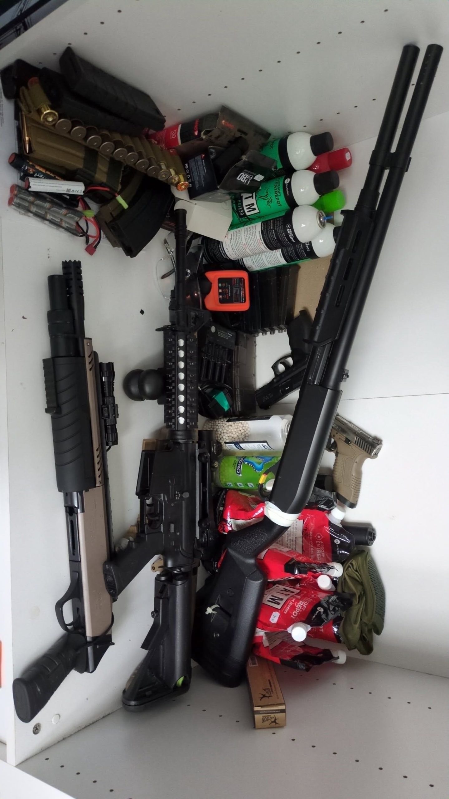 Vente de 6 airsoft