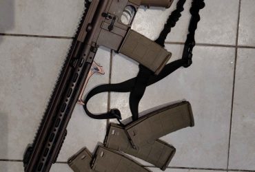Réplique 416 E&C bronze /5 chargeurs M4 /tracer Acetech at1000