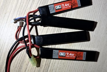 Batteries 7,4 volt lipo