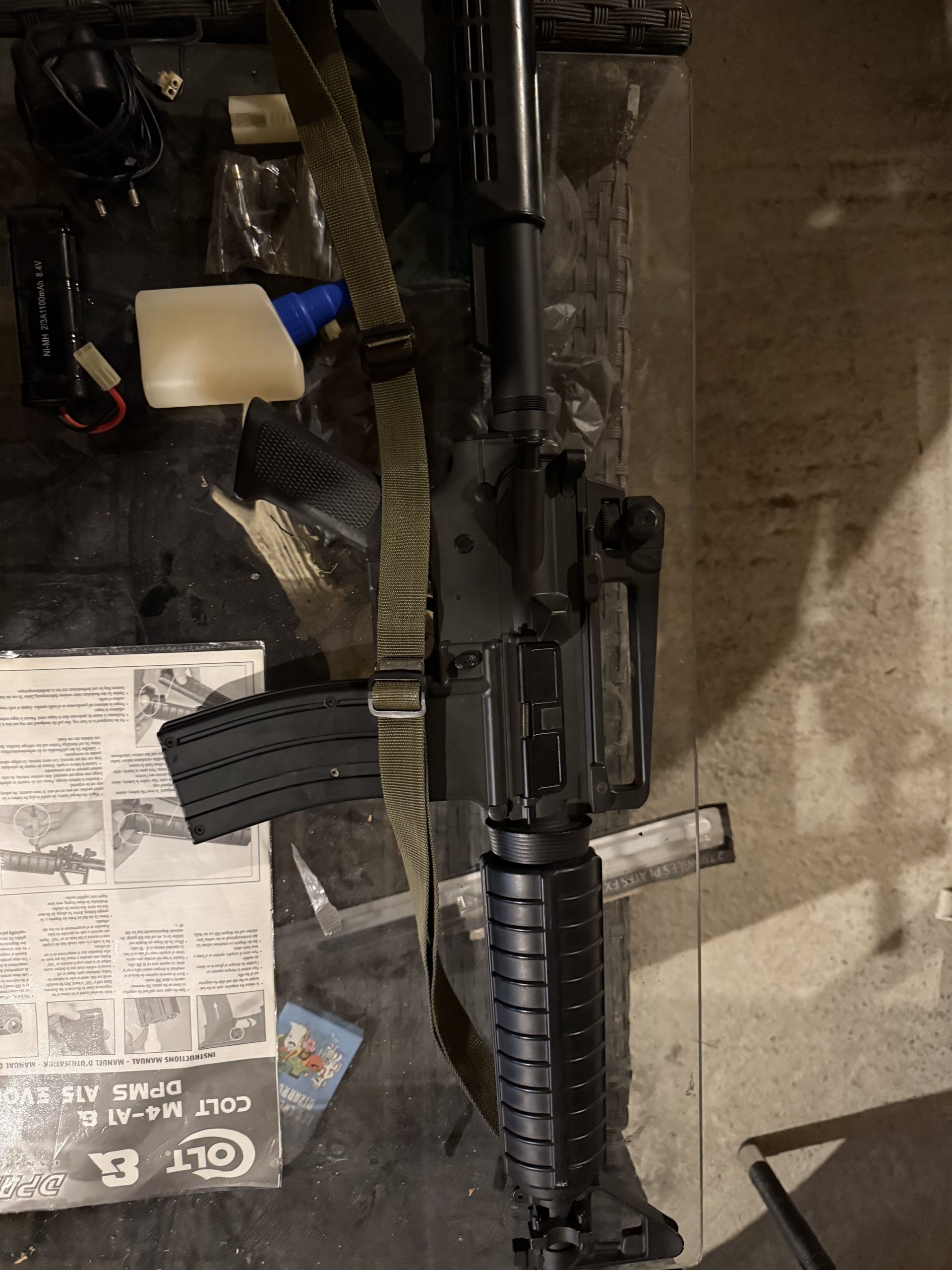 Réplique airsoft type Colt M4-A1 DPMs A15 Evolution