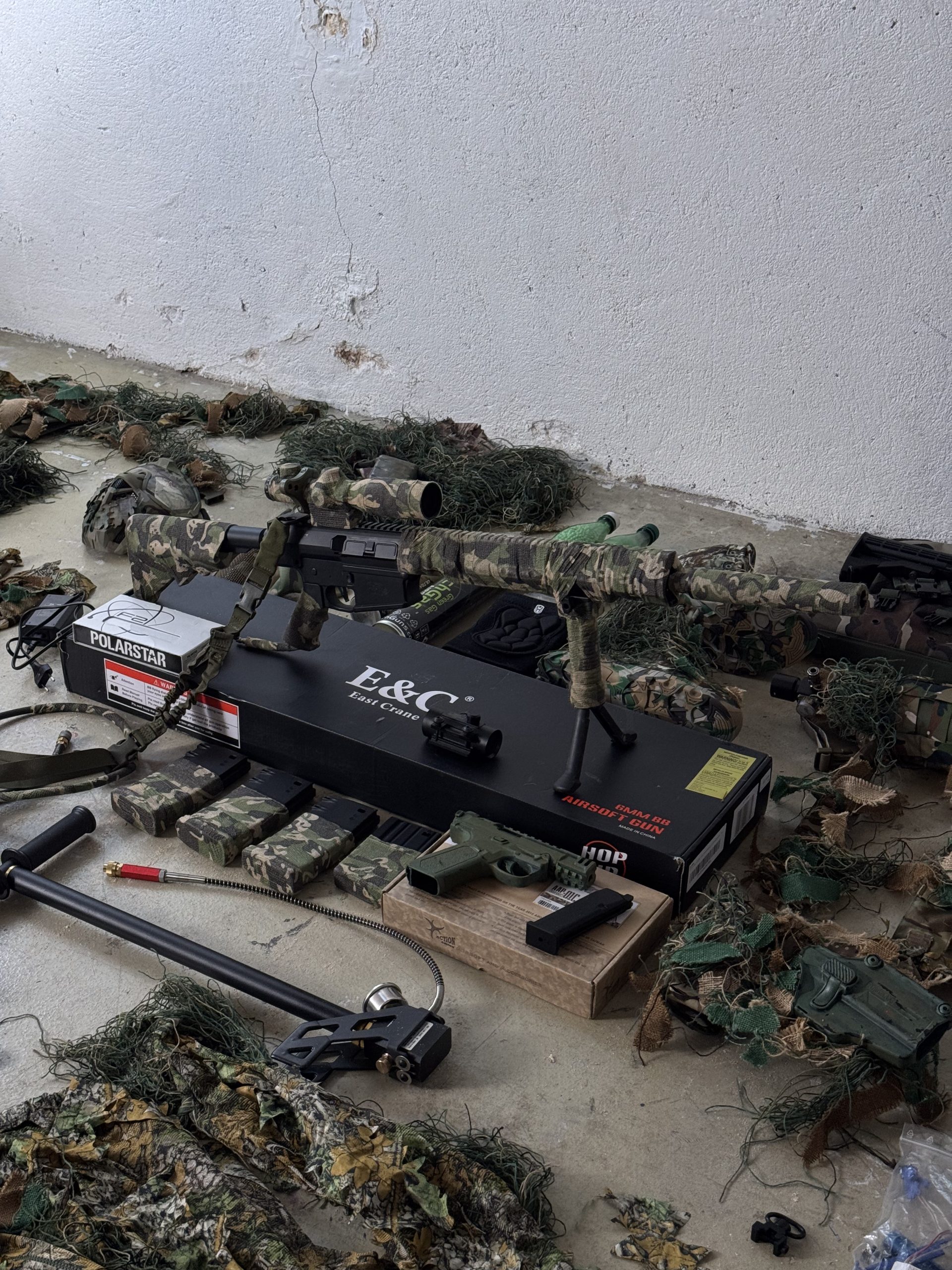 DMR HPA Polarstar F2 – EC909 AR15 + AAP01 + kit complet