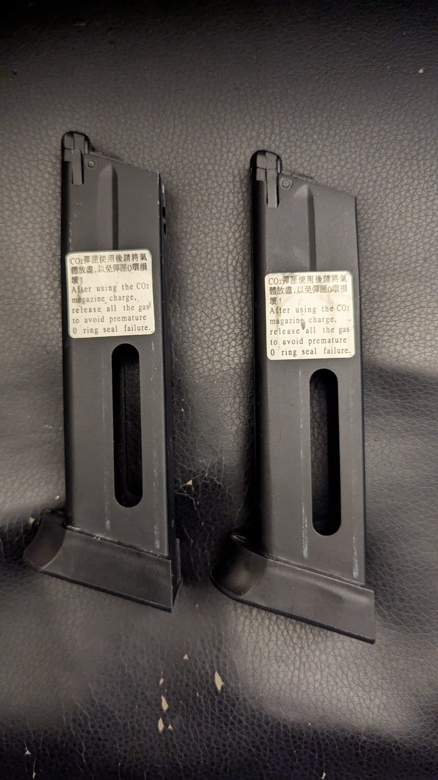 2x Chargeurs CZ Co2 GBB Neuf