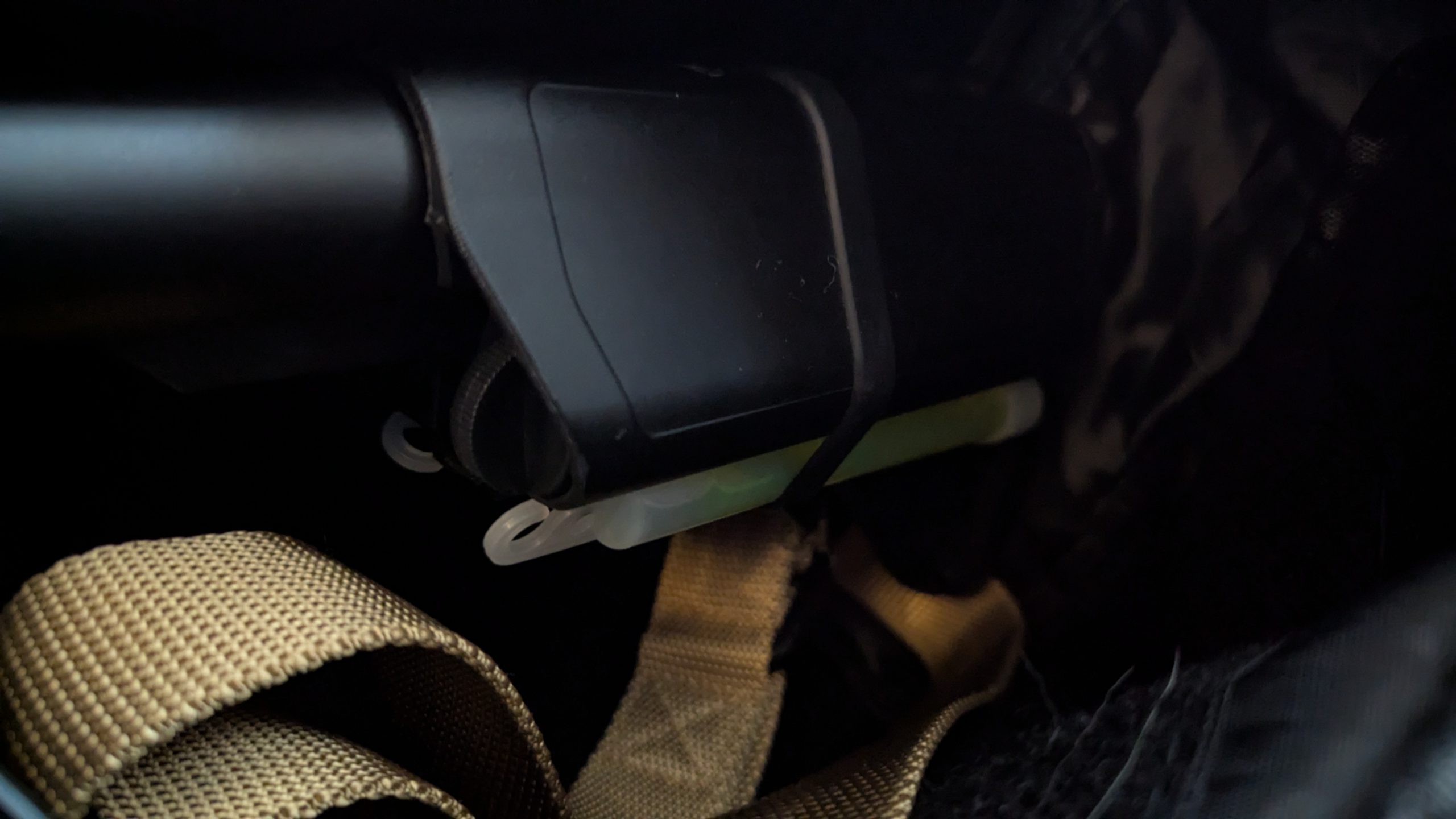 [KIT] Stick Lumineux vert x2 + Elastique noir pour crosse