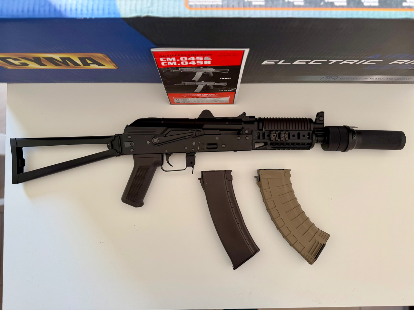 AKS-74U – CYMA – Full Upgrade + Titan V3