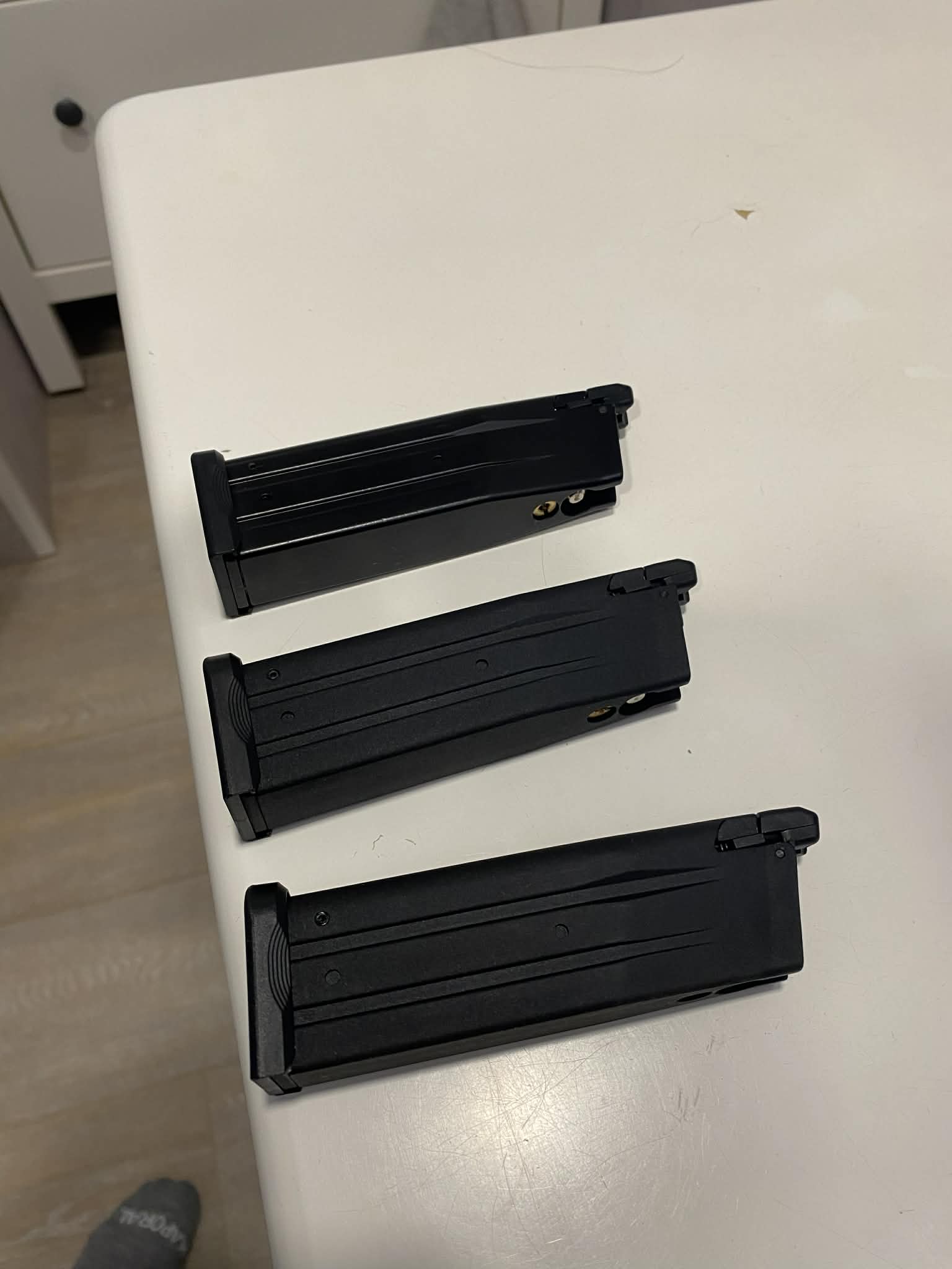 Trois chargeurs neuf pour Staccato CS