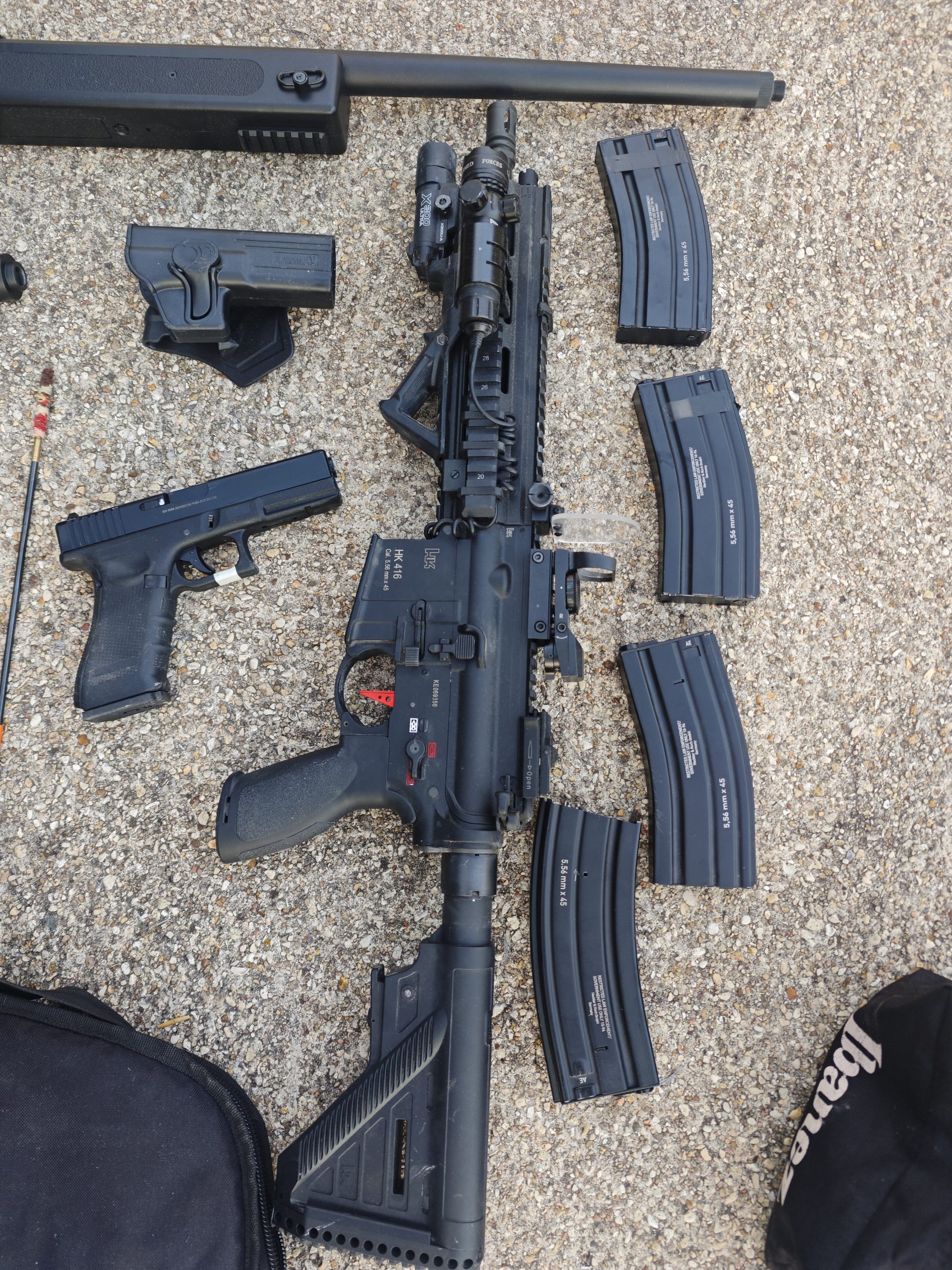 Lot complet a débattre airsoft